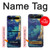 S4092 Moonlit Lighthouse Coastal Painting Hülle Schutzhülle Taschen für Samsung Galaxy Z Flip 5G