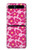 S4097 Pink Floral Seamless Pattern Design Hülle Schutzhülle Taschen für Samsung Galaxy Z Flip 5G