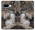 S4089 Gentle Wolf And Lamb Friendship Art Hülle Schutzhülle Taschen für Google Pixel 9a