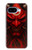S4099 Mystic Red Demon Illustration Hülle Schutzhülle Taschen für Google Pixel 9a