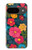 S4105 Vibrant Colorful Floral Pattern Hülle Schutzhülle Taschen für Google Pixel 9