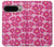 S4097 Pink Floral Seamless Pattern Design Hülle Schutzhülle Taschen für Google Pixel 9 Pro