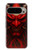 S4099 Mystic Red Demon Illustration Hülle Schutzhülle Taschen für Google Pixel 9 Pro