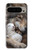 S4089 Gentle Wolf And Lamb Friendship Art Hülle Schutzhülle Taschen für Google Pixel 9 Pro XL