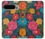 S4105 Vibrant Colorful Floral Pattern Hülle Schutzhülle Taschen für Google Pixel 9 Pro XL