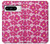S4097 Pink Floral Seamless Pattern Design Hülle Schutzhülle Taschen für Google Pixel 8 pro