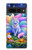 S4088 Fantasy Fox Spirit Magical Artwork Hülle Schutzhülle Taschen für Google Pixel 7 Pro