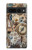 S4100 Vintage Scientific Discovery Collage Hülle Schutzhülle Taschen für Google Pixel 7 Pro
