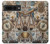 S4100 Vintage Scientific Discovery Collage Hülle Schutzhülle Taschen für Google Pixel 7 Pro