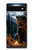 S4095 Majestic Bear Indian Wilderness Art Hülle Schutzhülle Taschen für Google Pixel 6a