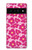 S4097 Pink Floral Seamless Pattern Design Hülle Schutzhülle Taschen für Google Pixel 6 Pro