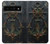 S4106 Vintage Maritime Anchor Helm Art Hülle Schutzhülle Taschen für Google Pixel 6 Pro