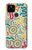S4078 Abstract Colorful Doodle Pattern Hülle Schutzhülle Taschen für Google Pixel 4a 5G