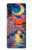 S4083 Colorful Painting Moonlit Venice City Hülle Schutzhülle Taschen für LG Velvet
