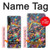 S4085 Cosmic Spaceship Psychedelic Art Hülle Schutzhülle Taschen für LG Velvet