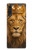 S4093 Royal Lion Portrait Artwork Hülle Schutzhülle Taschen für LG Velvet