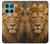 S4093 Royal Lion Portrait Artwork Hülle Schutzhülle Taschen für Motorola Moto G (2026), G Play (2026)
