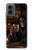 S4102 Vintage Skull Tavern Artwork Hülle Schutzhülle Taschen für Motorola Moto G 5G (2024)