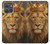 S4093 Royal Lion Portrait Artwork Hülle Schutzhülle Taschen für Motorola Moto G Power (2025,2026)