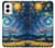 S4081 Dreamy Spiral Galaxy Night Sky Art Hülle Schutzhülle Taschen für Motorola Moto G Power 5G (2024)