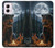 S4095 Majestic Bear Indian Wilderness Art Hülle Schutzhülle Taschen für Motorola Moto G Power 5G (2024)