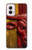 S4098 Span Bull Carved Artwork Hülle Schutzhülle Taschen für Motorola Moto G Power 5G (2024)