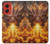 S4090 Epic Fire Dragon Fantasy Illustration Hülle Schutzhülle Taschen für Motorola Moto G Stylus 5G (2024)