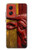 S4098 Span Bull Carved Artwork Hülle Schutzhülle Taschen für Motorola Moto G Stylus 5G (2024)