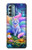S4088 Fantasy Fox Spirit Magical Artwork Hülle Schutzhülle Taschen für Motorola Moto G Stylus 5G (2022)