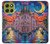 S4083 Colorful Painting Moonlit Venice City Hülle Schutzhülle Taschen für Motorola Moto G86