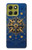 S4086 Nautical Compass Maritime Design Hülle Schutzhülle Taschen für Motorola Moto G86
