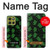 S4087 Cute Green Ghost Cartoon Pattern Hülle Schutzhülle Taschen für Motorola Moto G86