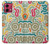 S4078 Abstract Colorful Doodle Pattern Hülle Schutzhülle Taschen für Motorola Moto G84