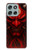 S4099 Mystic Red Demon Illustration Hülle Schutzhülle Taschen für Motorola Moto G56