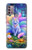 S4088 Fantasy Fox Spirit Magical Artwork Hülle Schutzhülle Taschen für Motorola Moto G30, G20, G10
