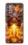 S4090 Epic Fire Dragon Fantasy Illustration Hülle Schutzhülle Taschen für Motorola Moto G30, G20, G10