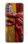 S4098 Span Bull Carved Artwork Hülle Schutzhülle Taschen für Motorola Moto G30, G20, G10