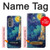 S4092 Moonlit Lighthouse Coastal Painting Hülle Schutzhülle Taschen für Motorola Edge (2022)