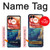 S4092 Moonlit Lighthouse Coastal Painting Hülle Schutzhülle Taschen für Motorola Razr 70,60,50, Razr (2026, 2025, 2024)