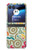 S4078 Abstract Colorful Doodle Pattern Hülle Schutzhülle Taschen für Motorola Razr 40 Ultra