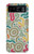 S4078 Abstract Colorful Doodle Pattern Hülle Schutzhülle Taschen für Motorola Razr 40
