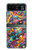 S4085 Cosmic Spaceship Psychedelic Art Hülle Schutzhülle Taschen für Motorola Razr 40