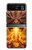 S4090 Epic Fire Dragon Fantasy Illustration Hülle Schutzhülle Taschen für Motorola Razr 40