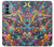 S4085 Cosmic Spaceship Psychedelic Art Hülle Schutzhülle Taschen für OnePlus Nord N200 5G