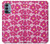 S4097 Pink Floral Seamless Pattern Design Hülle Schutzhülle Taschen für OnePlus Nord N200 5G