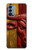 S4098 Span Bull Carved Artwork Hülle Schutzhülle Taschen für OnePlus Nord N200 5G