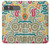 S4078 Abstract Colorful Doodle Pattern Hülle Schutzhülle Taschen für Sony Xperia 10 VII