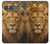 S4093 Royal Lion Portrait Artwork Hülle Schutzhülle Taschen für Sony Xperia 10 VII