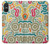 S4078 Abstract Colorful Doodle Pattern Hülle Schutzhülle Taschen für Sony Xperia 10 VI
