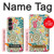 S4078 Abstract Colorful Doodle Pattern Hülle Schutzhülle Taschen für Sony Xperia 1 VII